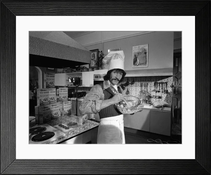 Framed Print : Peter Wyngarde star of the the TV series Jason King'and Framed Print : Peter Wyngarde star of the the TV series Jason King'and