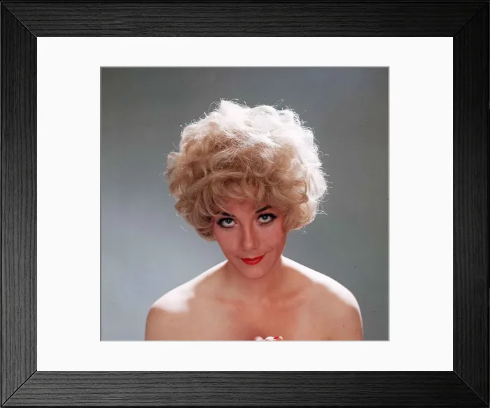 Framed Print : Linda Thorson June 1968 Actress Wearing a blonde wig Framed Print : Linda Thorson June 1968 Actress Wearing a blonde wig