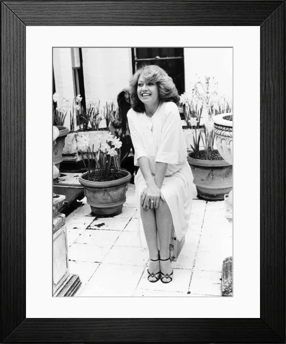Framed Print : Elaine Paige - April 1978 Has been chosen to play the role of Eva Peron in Framed Print : Elaine Paige - April 1978 Has been chosen to play the role of Eva Peron in