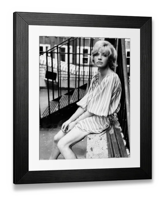 Framed Print : Susannah York Actress in London 1967
