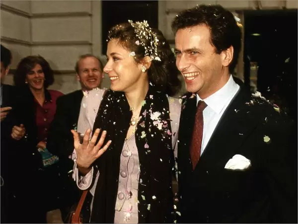 Deborah Moore and daughter of Roger Moore marries Jeremy Green at Wandsworth Registry