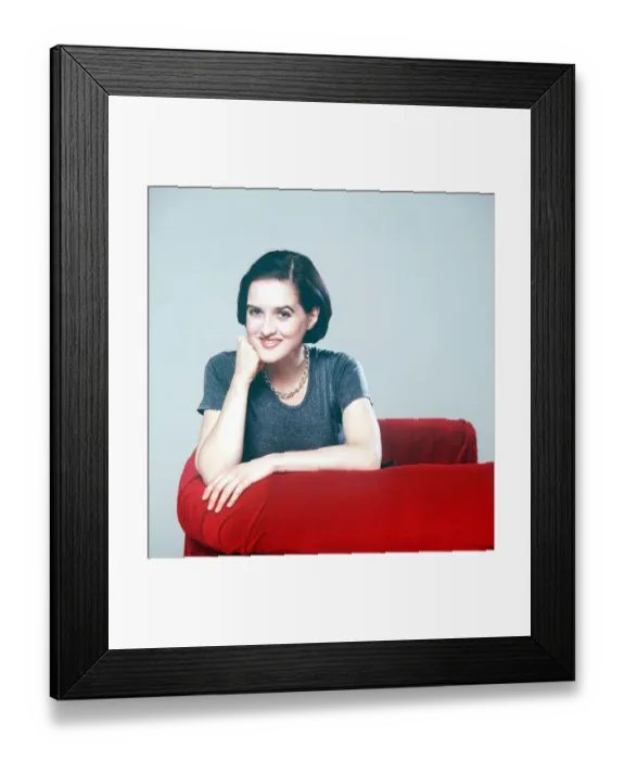 Framed Print : Catherine Cusack actress December 1999 Framed Print : Catherine Cusack actress December 1999