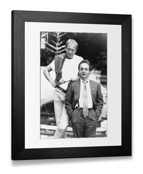 Framed Print : Charles Dance actor - August 1988 Dbase