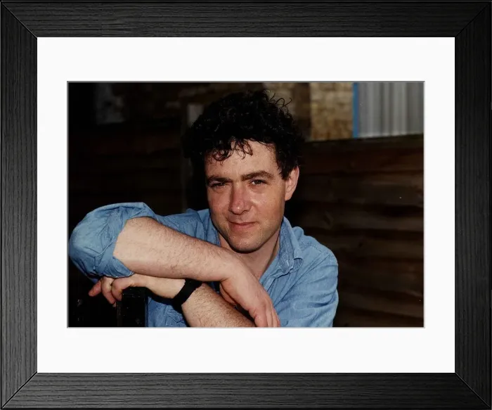 Framed Print : John Sessions TV Writer and Personality - June 1989 dbase