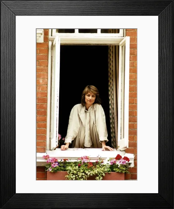 Framed Print : Charlotte Rampling actress - June 1989 Dbase