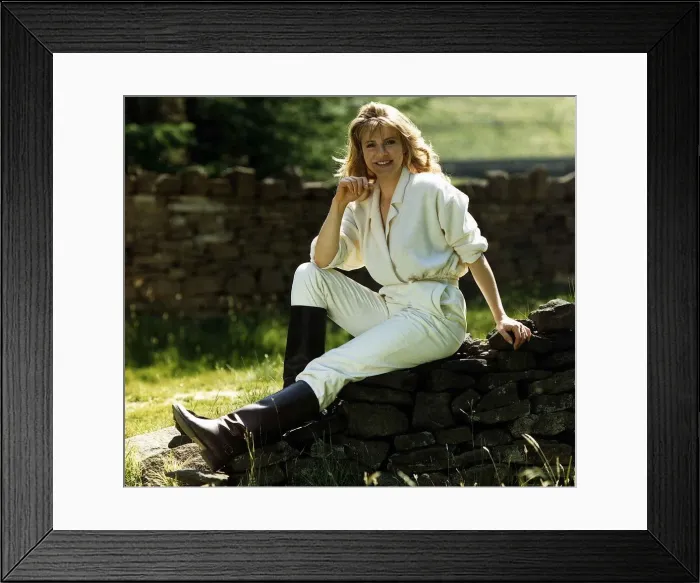 Framed Print : Catherine Neilson actress - August 1988 Framed Print : Catherine Neilson actress - August 1988