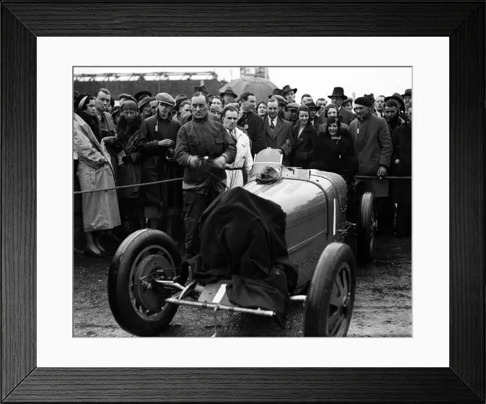 Framed Print : Captain Malcolm Campbell April 1931 Easter Races at Brooklands Framed Print : Captain Malcolm Campbell April 1931 Easter Races at Brooklands