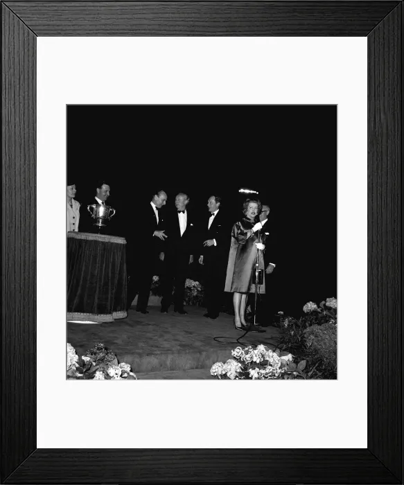 Framed Print : Bette Davis May 1963 Actress Special Celebrity Guest at Greyhound Racing Framed Print : Bette Davis May 1963 Actress Special Celebrity Guest at Greyhound Racing