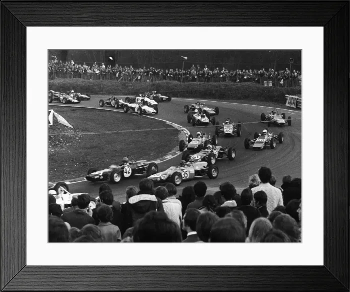Framed Print : 1970 Motor Racing at Brands Hatch Framed Print : 1970 Motor Racing at Brands Hatch