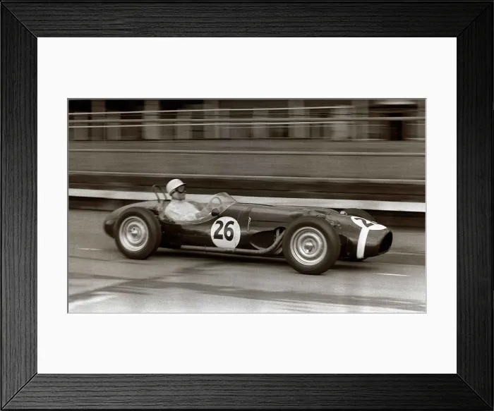 Framed Print : British Grand Prix Formula One at Aintree July 1961 No 26 racing Framed Print : British Grand Prix Formula One at Aintree July 1961 No 26 racing