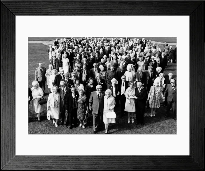 Framed Print : Old people circa 1967 Framed Print : Old people circa 1967