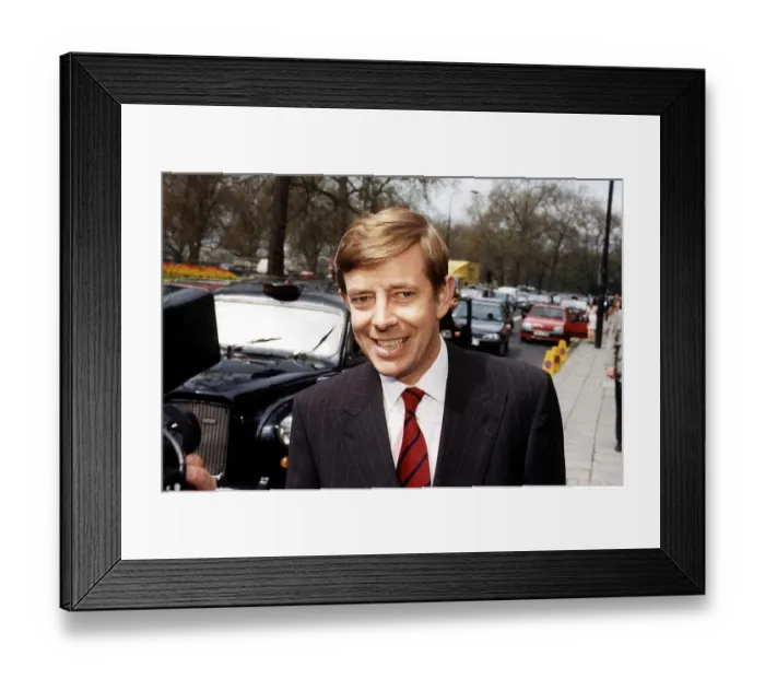 Framed Print : Henry Kelly Tv Presenter