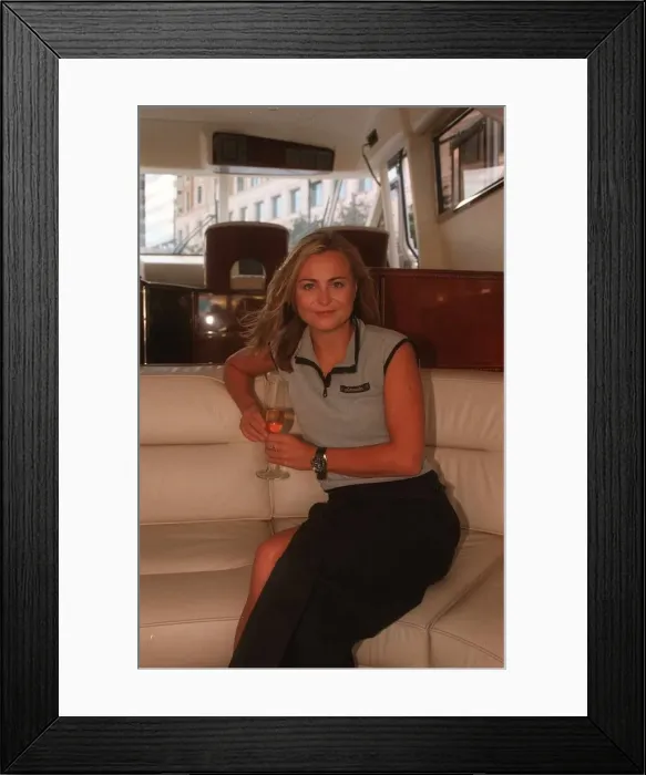 Framed Print : Philippa Forrester TV Presenter August 1999 at the London On Water Festival