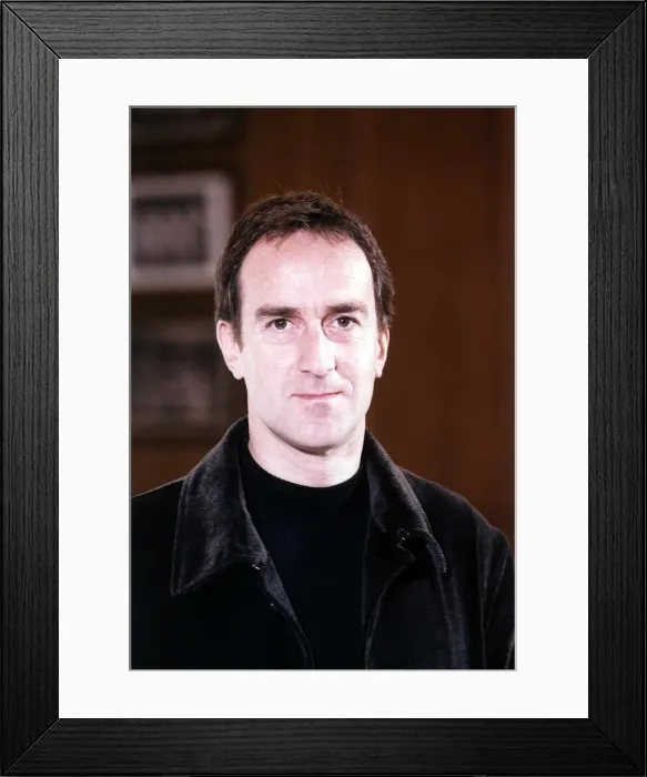 Framed Print : Angus Deayton TV Presenter July 1997 Framed Print : Angus Deayton TV Presenter July 1997