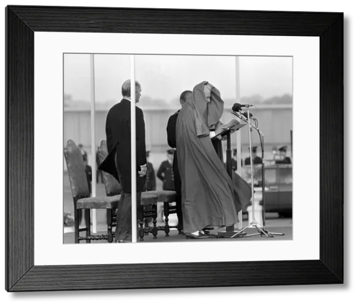 Framed Print : Pope John Paul II during his visit to Ireland 1979 The Pope