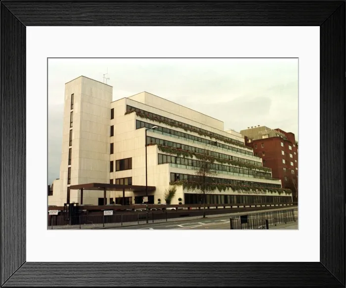 Framed Print : The Wellington Hospital in London. 1999