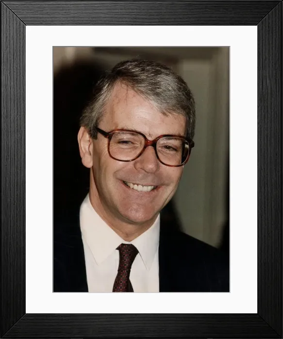 Framed Print : John Major Prime Minister of Great Britain circa 1993