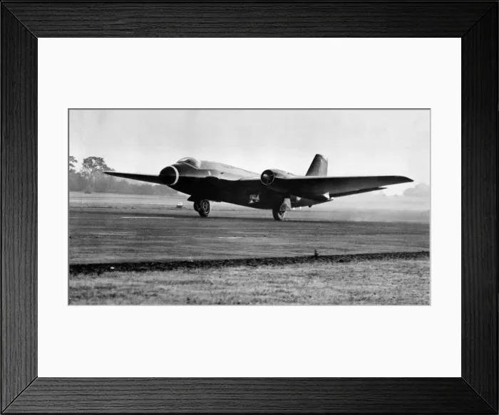 Framed Print : Anniversary 13th May 1949 The first British produced jet bomber, the Canberra