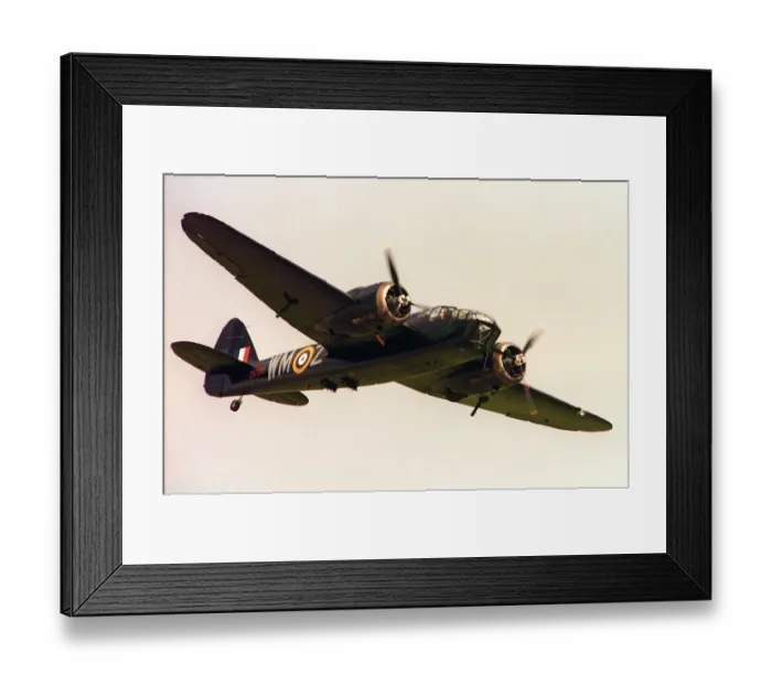 Framed Print : Aircraft Bristol Blenheim flying at the Wroughton Airshow Aug 93 Framed Print : Aircraft Bristol Blenheim flying at the Wroughton Airshow Aug 93