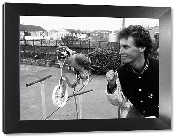 Chiquita the Tightrope Cycling Parrot 1980