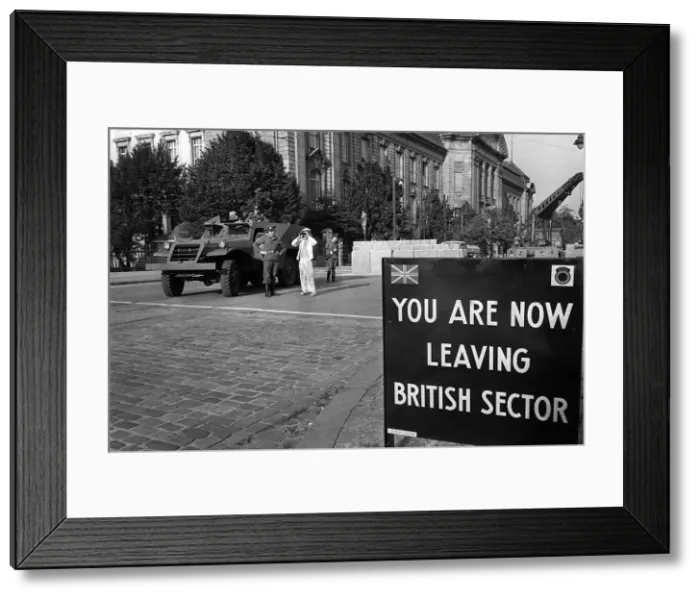 Framed Print : Germany Berlin Wall Circa October 1961 East German border guards seen here Framed Print : Germany Berlin Wall Circa October 1961 East German border guards seen here