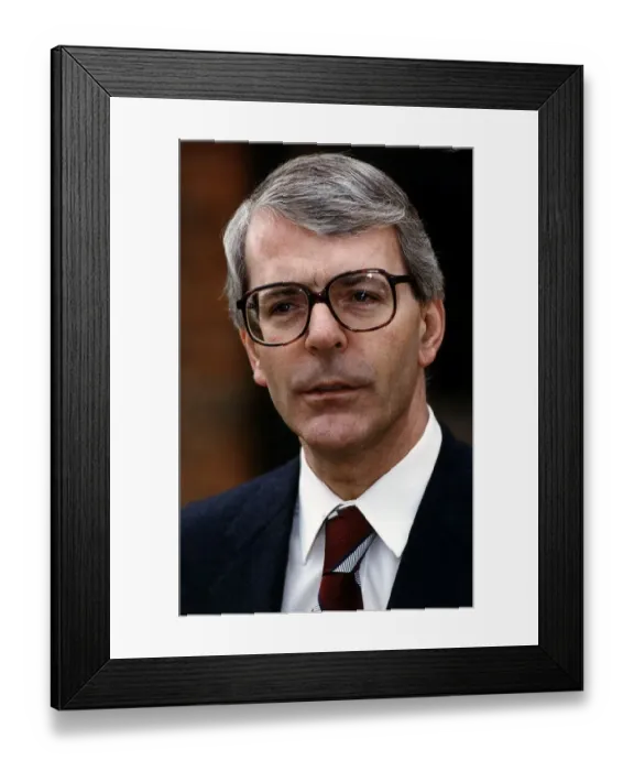 Framed Print : John Major Prime Minister of Great Britain Circa 1994 Framed Print : John Major Prime Minister of Great Britain Circa 1994