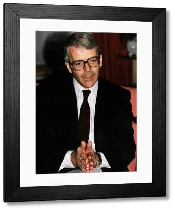 Framed Print : John Major Prime Minister and Conservative MP 1992 Framed Print : John Major Prime Minister and Conservative MP 1992