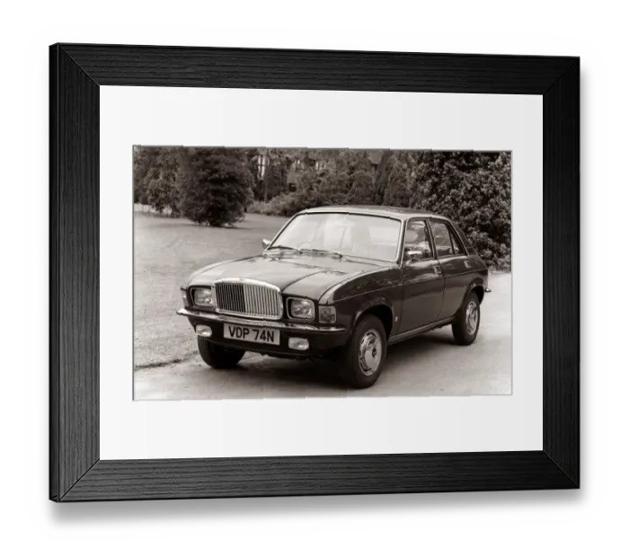 Framed Print : Vanden Plas 1500 - Motors Motor Cars Car British Leyland