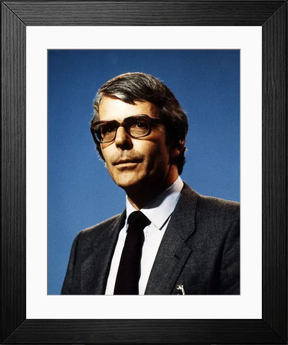 Framed Print : John Major the Conservative MP for Huntingdon seen here in 1989 Framed Print : John Major the Conservative MP for Huntingdon seen here in 1989