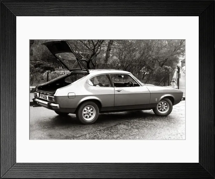 Framed Print : Ford Capri 1974 - Motors Motor Cars Car Framed Print : Ford Capri 1974 - Motors Motor Cars Car