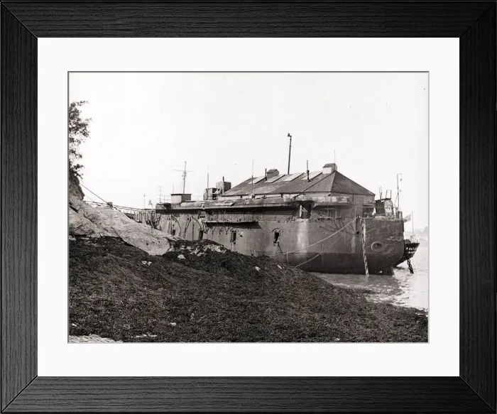 Framed Print : Unusual Home 1948 13 years old Brian Martin lives on the after end of the hulk of Framed Print : Unusual Home 1948 13 years old Brian Martin lives on the after end of the hulk of