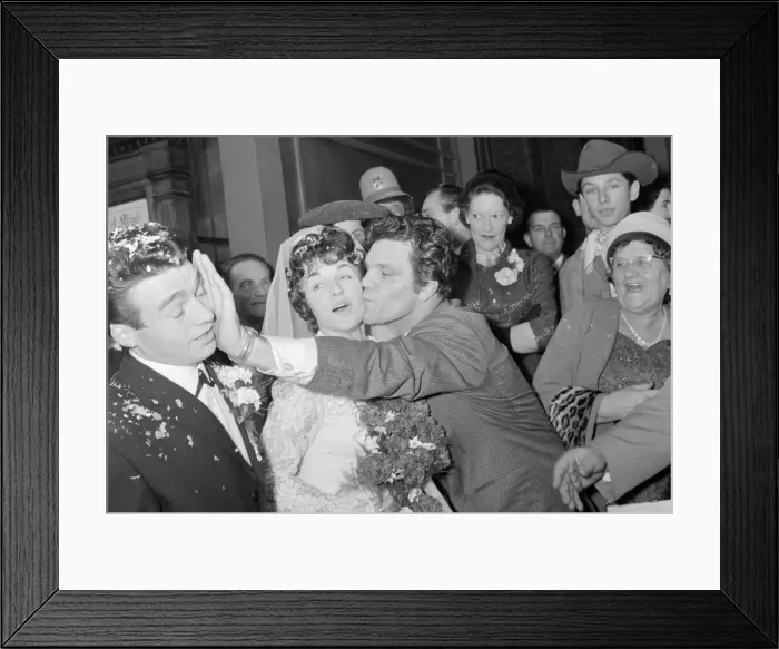 Framed Print : Circus Weddings including clowns, cowboys and elephants took place at Caxton Hall when Framed Print : Circus Weddings including clowns, cowboys and elephants took place at Caxton Hall when