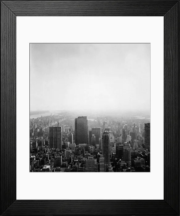Framed Print : Manhattan skyline looking towards Central park New York USA
