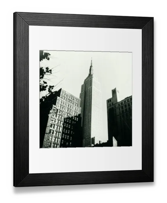 Framed Print : USA New york Empire State building views of New york at daytime Framed Print : USA New york Empire State building views of New york at daytime