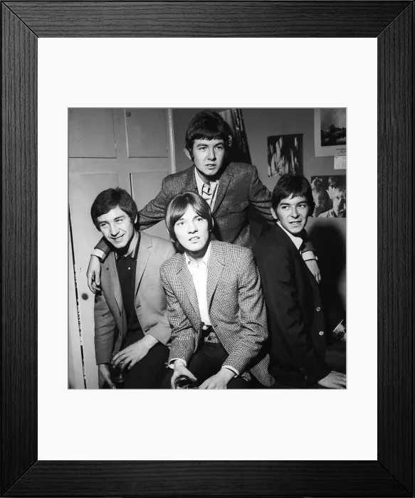 Framed Print : The Small Faces - (neg. of CR 2963) 09  /  11  /  1966 OP
