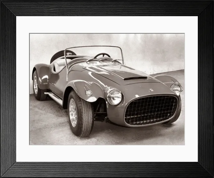 Framed Print : Ferrari 125s - Motors Car motor car sports car