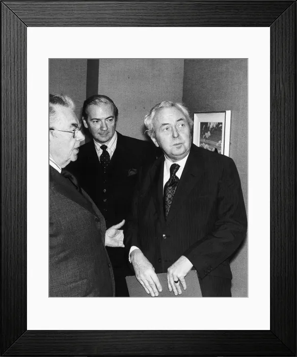 Framed Print : Harold Wilson former Labour Prime Minister of Great Britain at Grierson Day Luncheon Framed Print : Harold Wilson former Labour Prime Minister of Great Britain at Grierson Day Luncheon