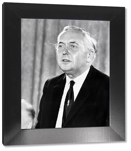 Harold Wilson Leader of the Opposition 1971