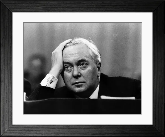 Framed Print : Harold Wilson MP at the Labour Party Conference in Scarborough 1963 Framed Print : Harold Wilson MP at the Labour Party Conference in Scarborough 1963