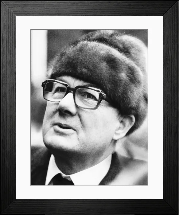 Framed Print : James Callaghan Prime Minister wondering puzzled 1977 Framed Print : James Callaghan Prime Minister wondering puzzled 1977