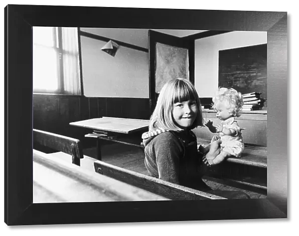 Schools Sarah Maitland only pupil at school on isle of Soay 1978