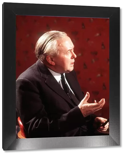 Harold Wilson former Labour Party Prime Minister