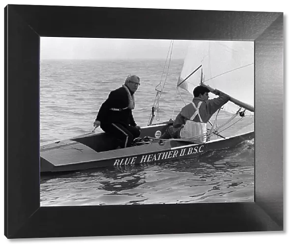 Edward Heath MP April 1968 Ted Heath Conservative Tory Politician Pictured taking part in