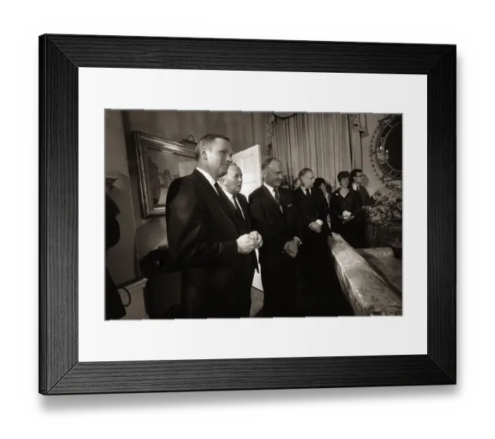 Framed Print : NASA Apollo XI Astronauts visit London October 1969 22 hour flying visit for