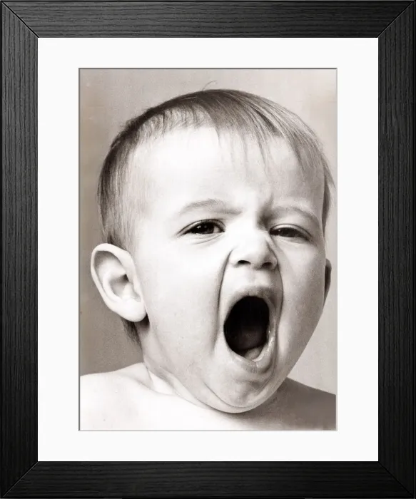 Framed Print : I m so tired! circa 1960 Framed Print : I m so tired! circa 1960