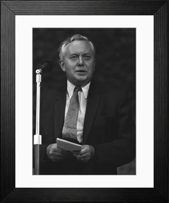 Framed Print : The future leader of the Labour Party and Prime Minister Framed Print : The future leader of the Labour Party and Prime Minister