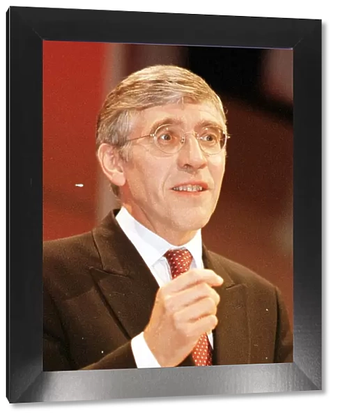 Labour Party Conference 1998 Jack Straw delivers his speech to the party members at
