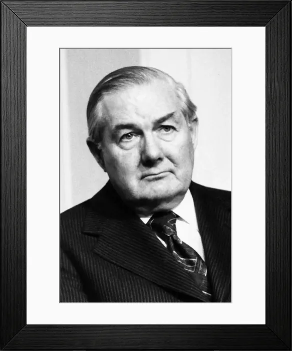 Framed Print : James Callaghan British Prime Minister 1977 Framed Print : James Callaghan British Prime Minister 1977