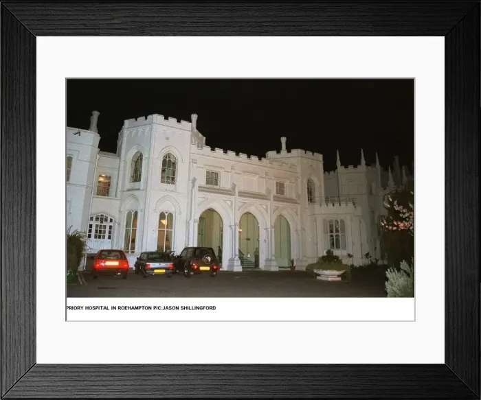 Framed Print : Priory Hospital Roehampton. March 1997 Framed Print : Priory Hospital Roehampton. March 1997