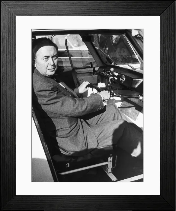 Framed Print : Harold Wilson Labour Prime Minister at a new car scheme for the disabled at the Tower Framed Print : Harold Wilson Labour Prime Minister at a new car scheme for the disabled at the Tower